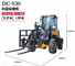 DC-930 And DC-932 Small Wheel Loader 4 Wheel Drive One Bar Operation